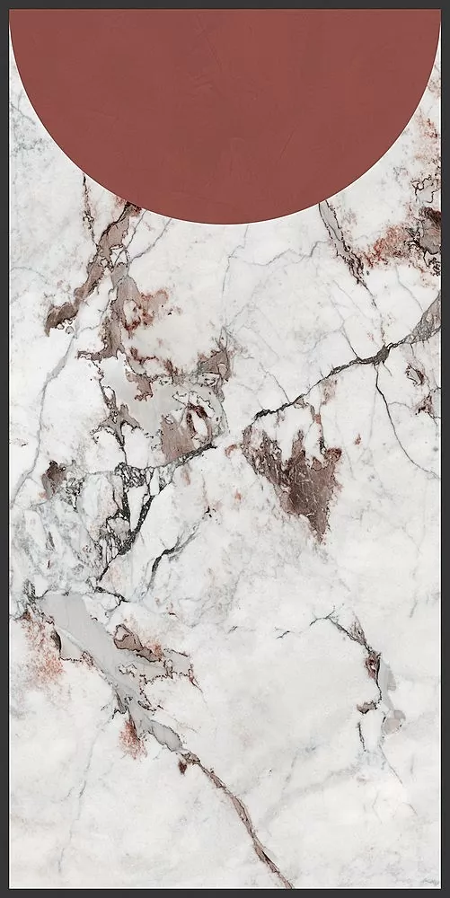 Керамогранит 764127 Policroma Volta Breccia-Mattone Mat Ret 6mm 120x240