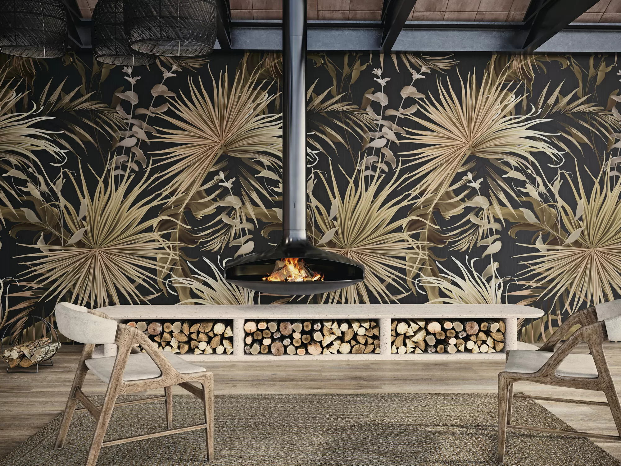 Керамогранит A040184 Decor Palmetto I 120х280