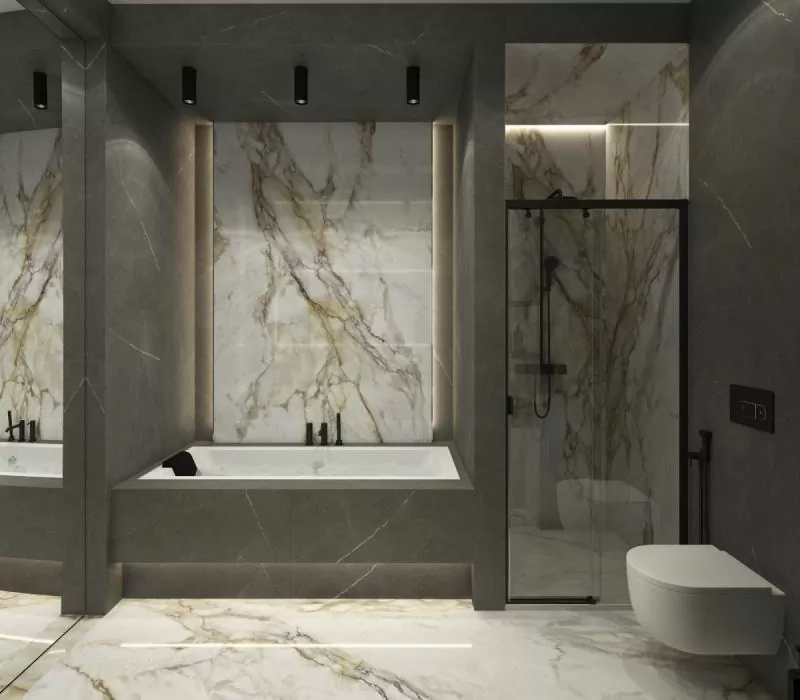 Керамогранит MN039AY261206 Calacatta Royal Matt 6mm 120x120
