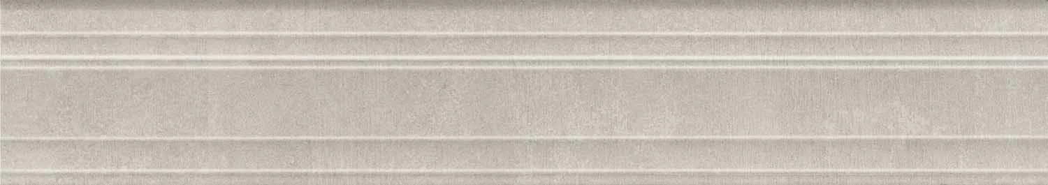 Плитка BLF015R Бордюр Багет Догана бежевый светлый матовый обрезной 40x7,3x2,7