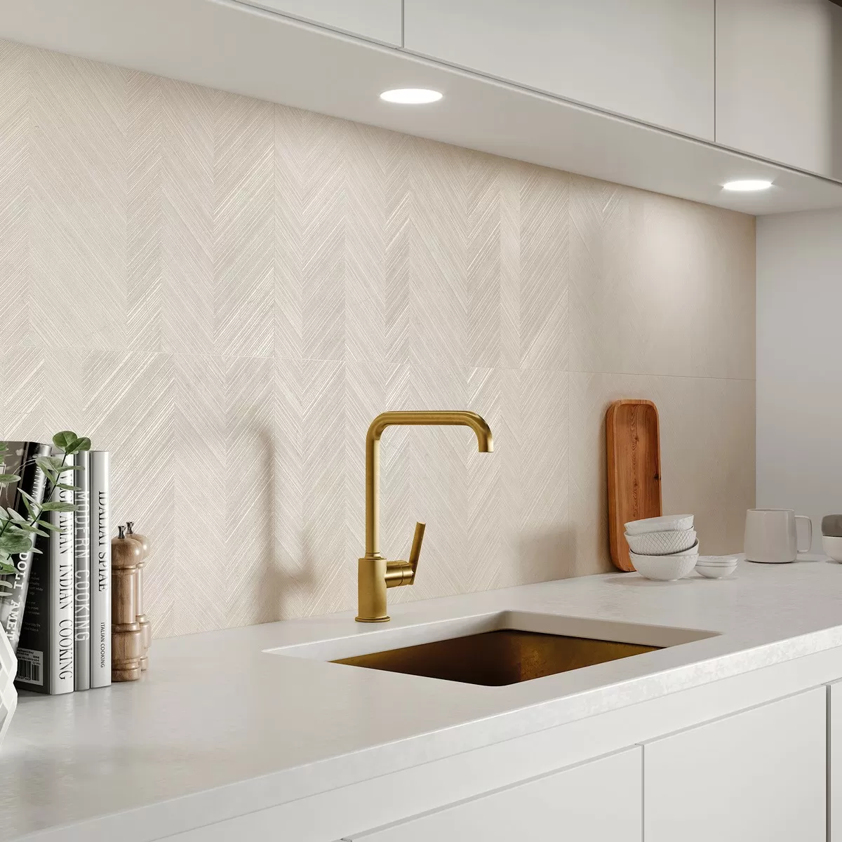 Керамогранит Mural Aura Crema 32x62.5