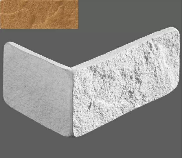 Искусственный камень Угловой элемент Монако 945 13,6/27,5x11,5x2