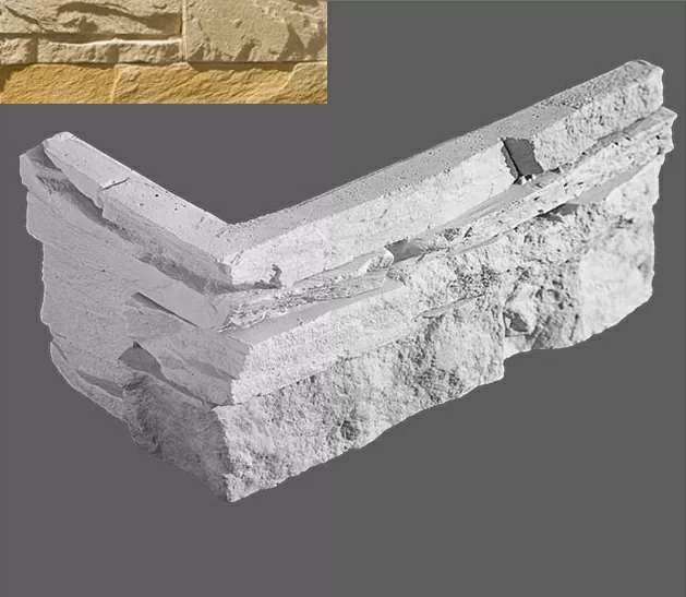 Искусственный камень Угловой элемент Луара 050/8,5x10x1,5