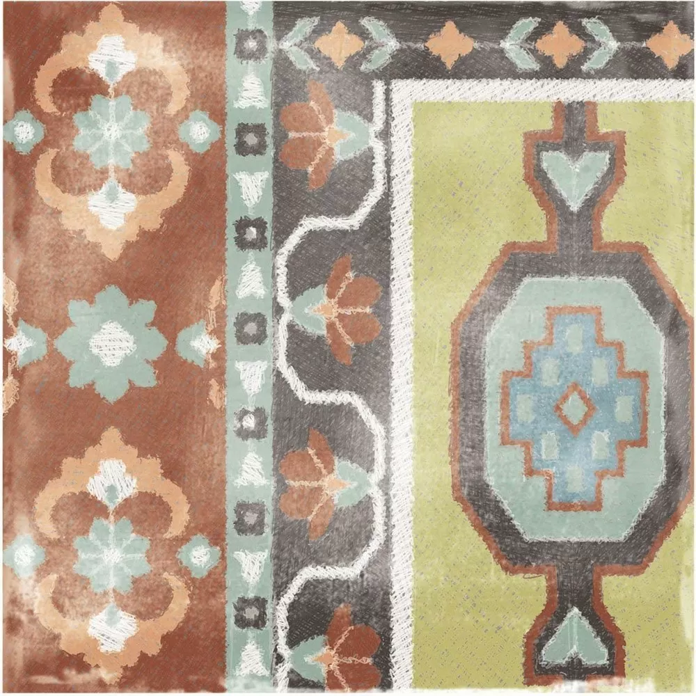 Керамогранит 0003351 PLAY CARPET MIX MULTICOLOR 20x20