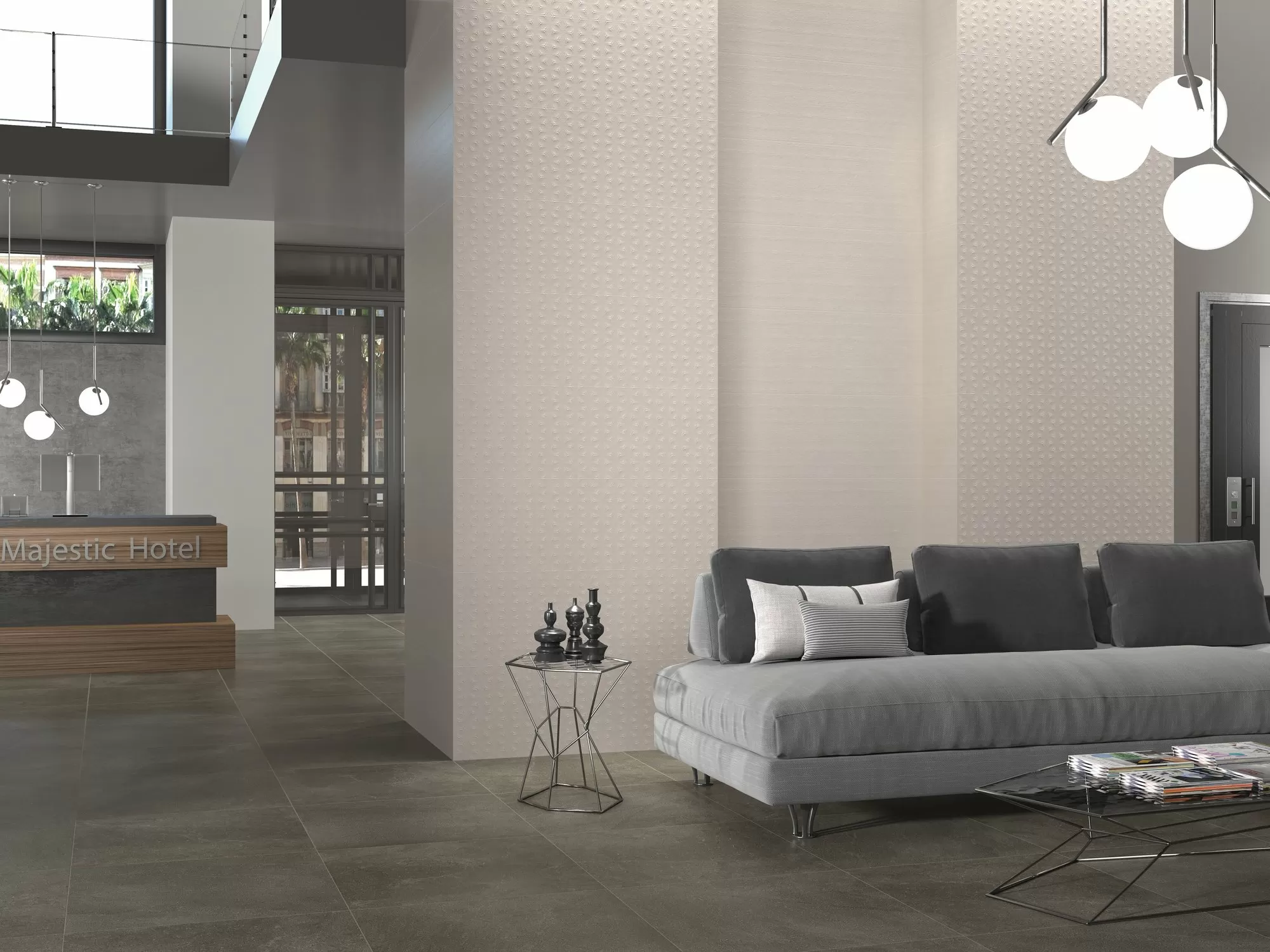 Плитка A034562 Rizzo Linen rect. 40x120