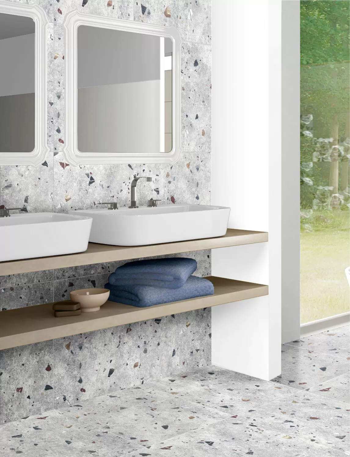 Керамогранит Sonar White Hexagonal 22x25