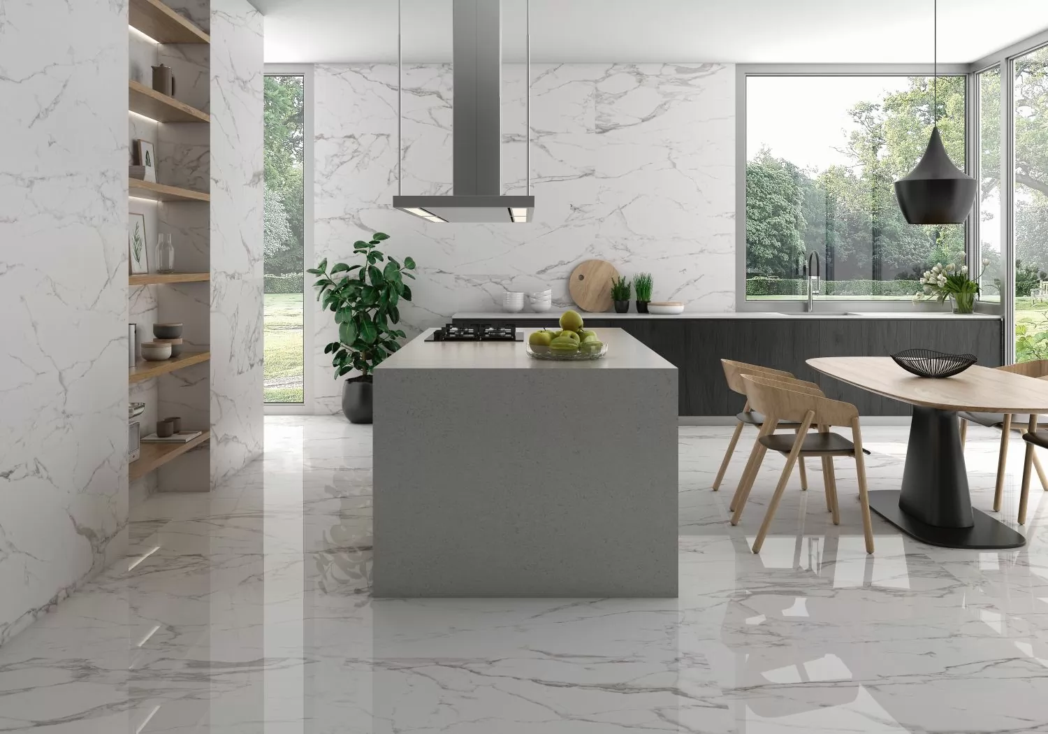 Керамогранит FPK01MQ011 LM STATUARIO ST 100X200