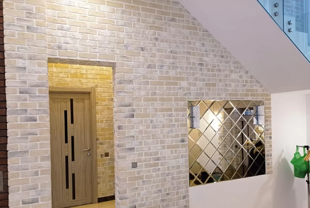 Искусственный камень Декоративный кирпич Плоскость Дижон 408 23,7x7x1,4