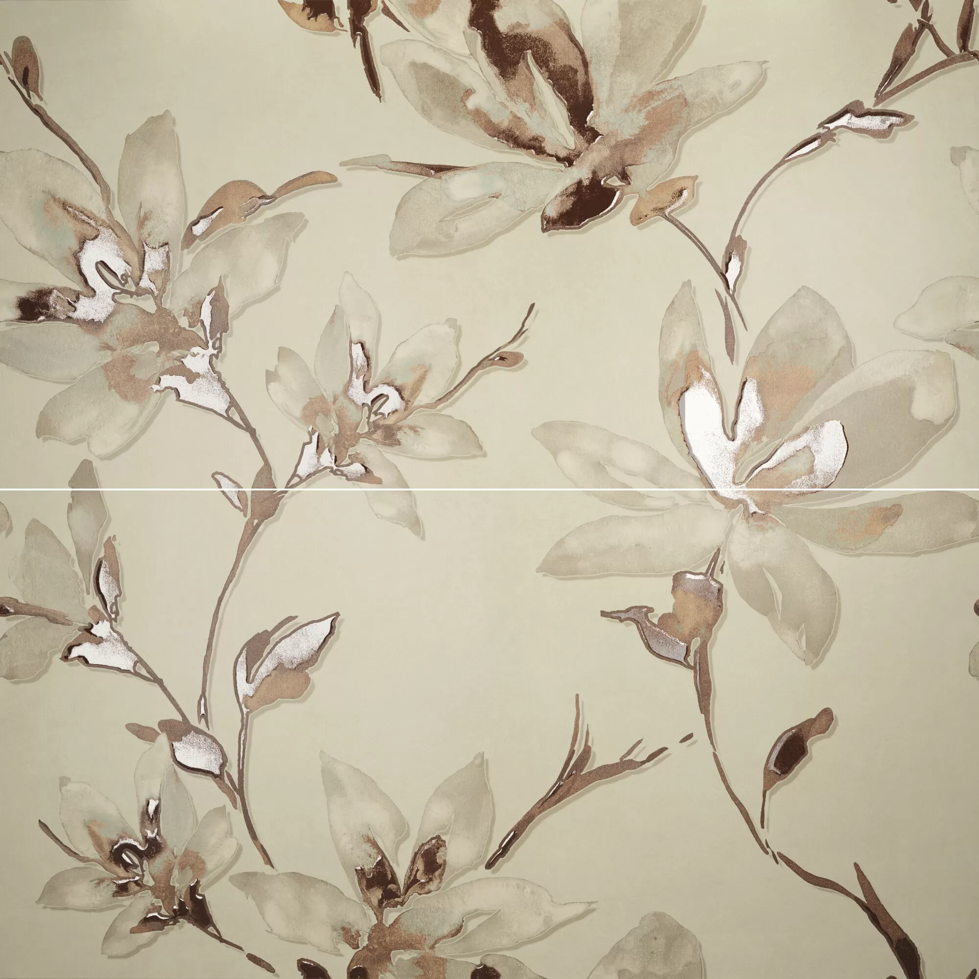 Керамогранит A039793 Decor Set Raw Toasted Rect. 2pz. 60x120