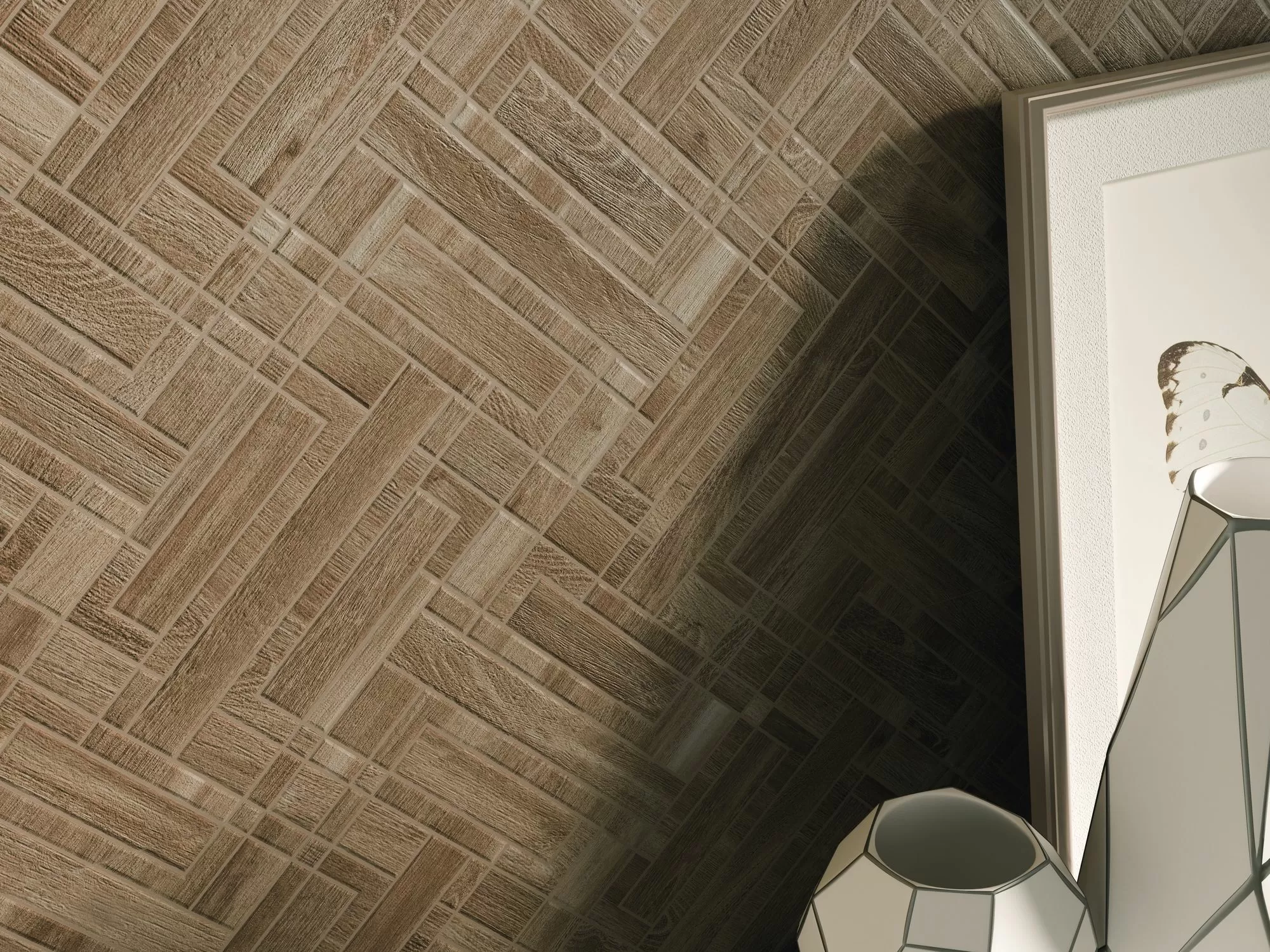 Плитка Larchwood Zig Alder Rect 30x90