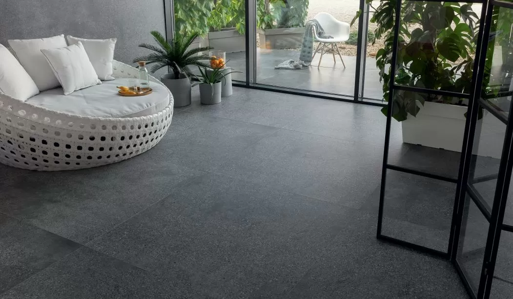 Керамогранит Terrazzo graphite MAT 59.8x59.8