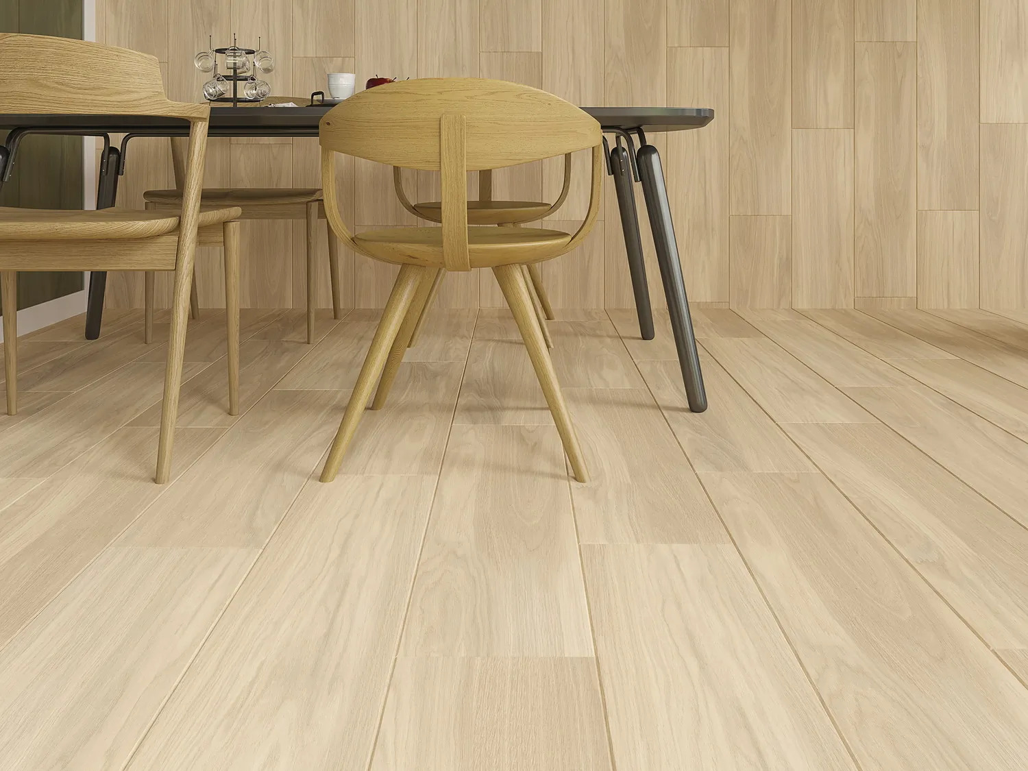 Керамогранит 15981 Wood Concept Prime светло-серый ректификат 21,8х89,8