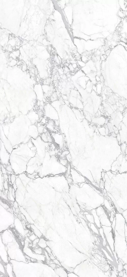 Керамогранит MN019AP271206 Statuario White Polished 6mm 120x270