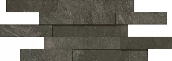 Керамогранит 620110000060 Climb Graphite Brick Nat 3D 28x78