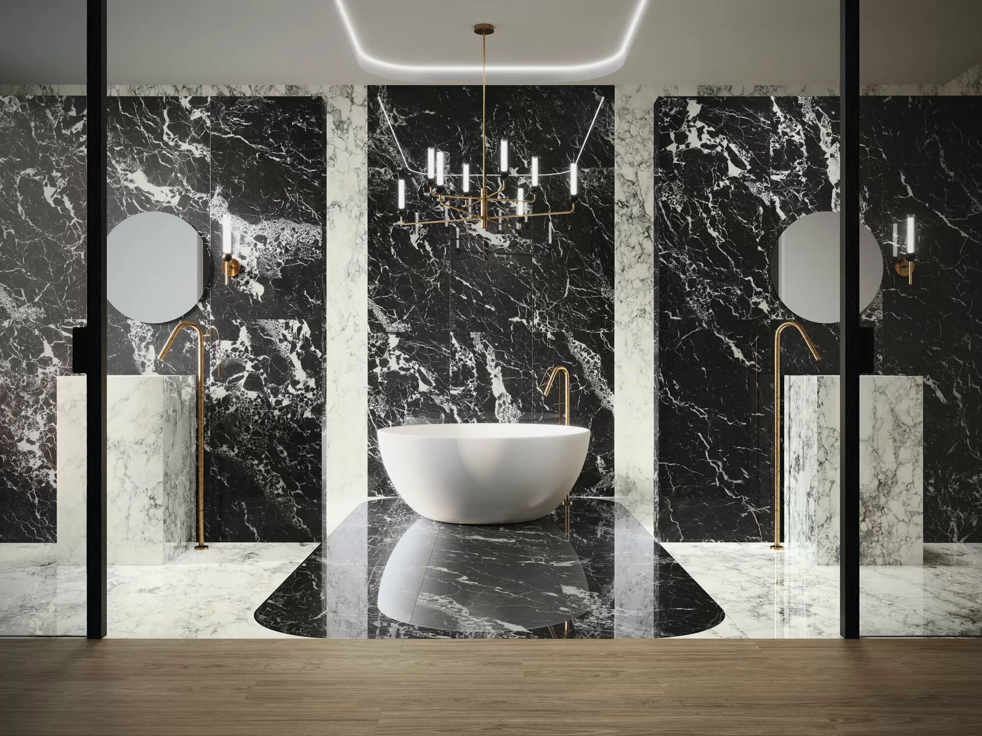Керамогранит A041062 Black Hispania Natural Rect 120x278