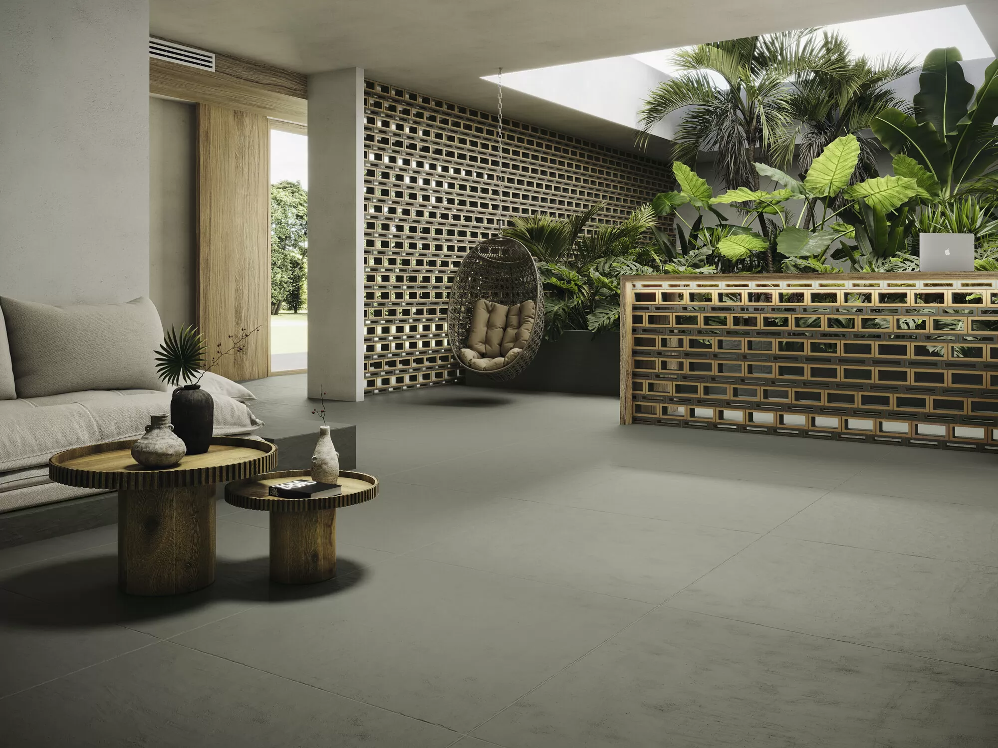 Керамогранит A041246 A Piedi Dark Green 100х100
