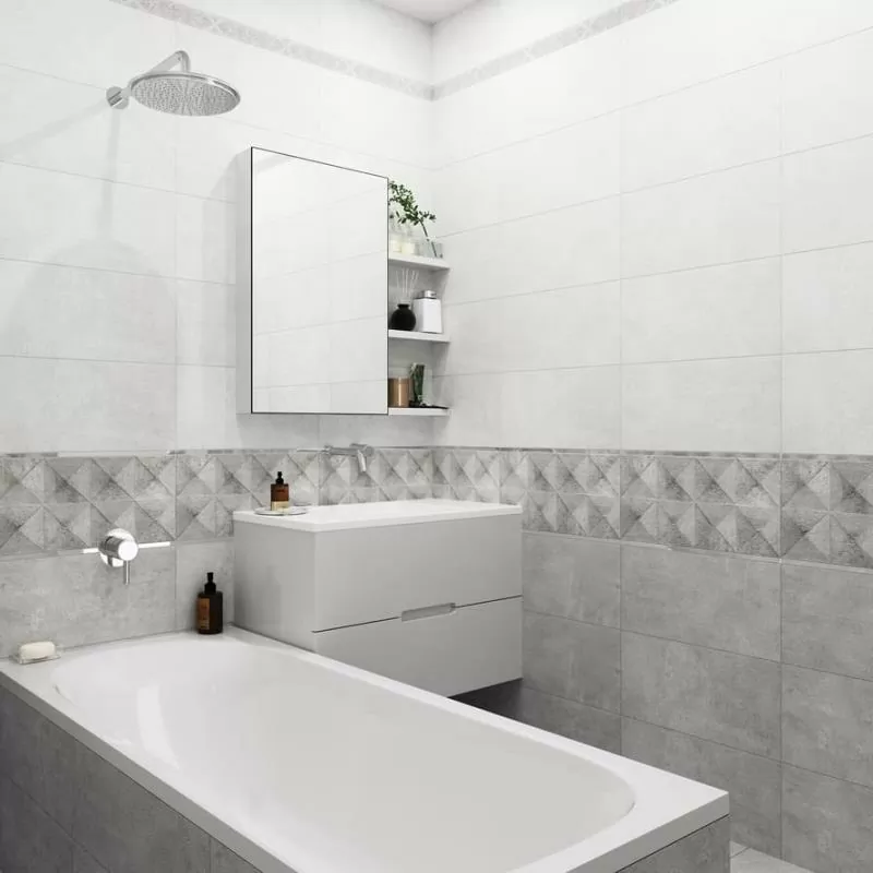 Плитка GT67VG Loft серый Декор 50x25