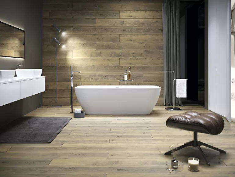 Керамогранит O-GWR-GGU394 Grandwood Rustic светло-коричневый 19.8x179.8