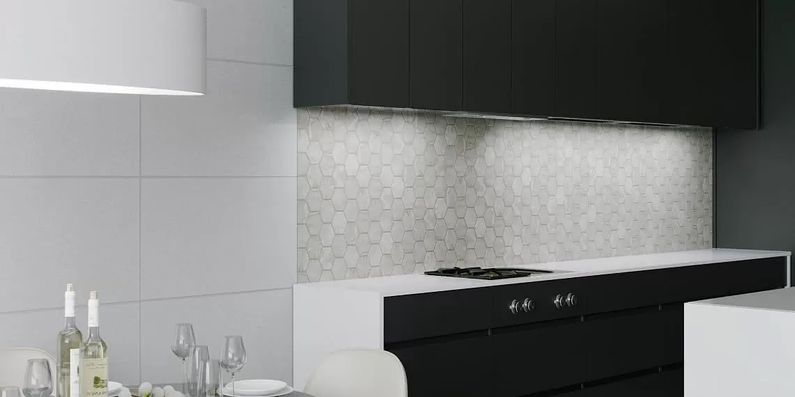 Мозаика Мозаика KA01 Kailas Hexagon 25x28.5