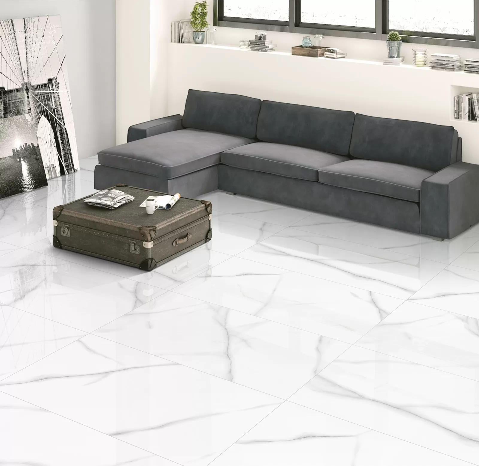 Керамогранит 2011 Carrara Polished 60*60