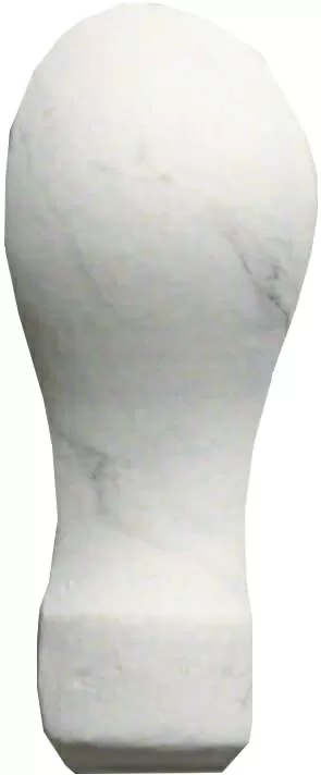 Керамогранит 2331217 Marmoker Lucido Statuario Grigio Spigolo London 2.5x5