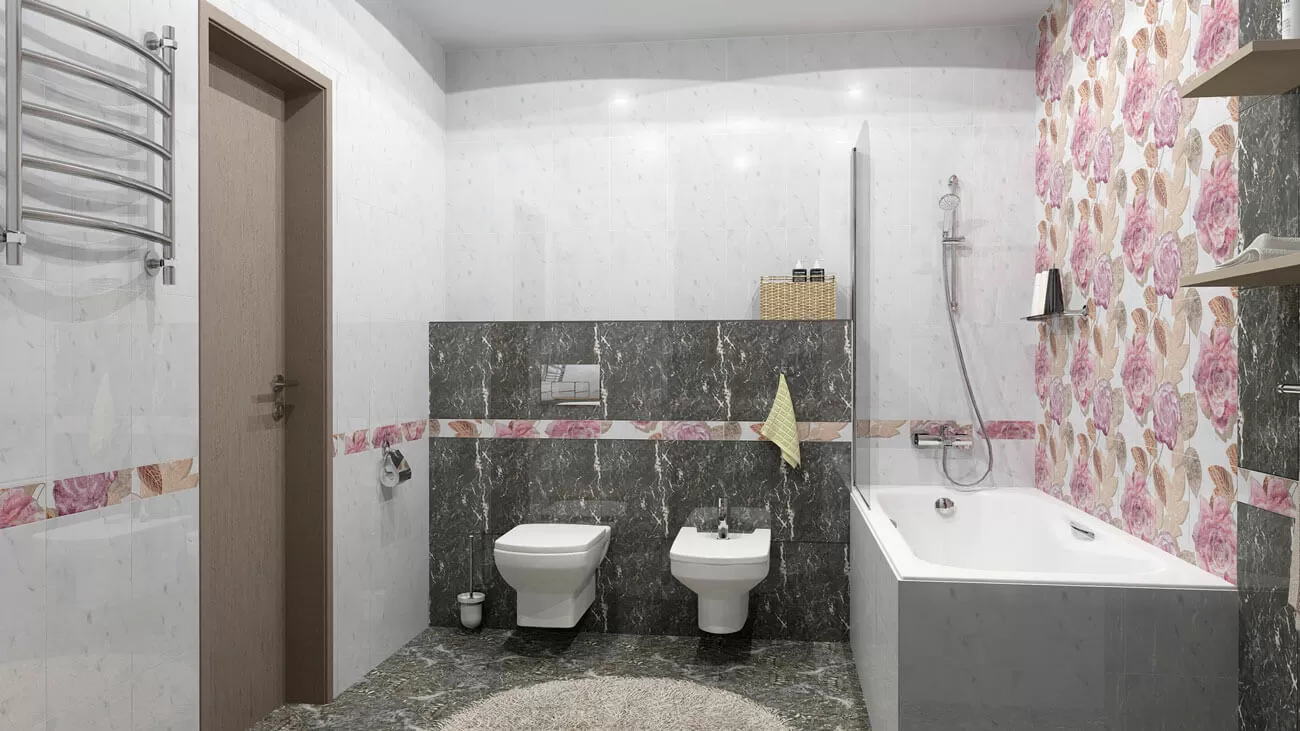 Плитка Декор Argos круг d12 25х40