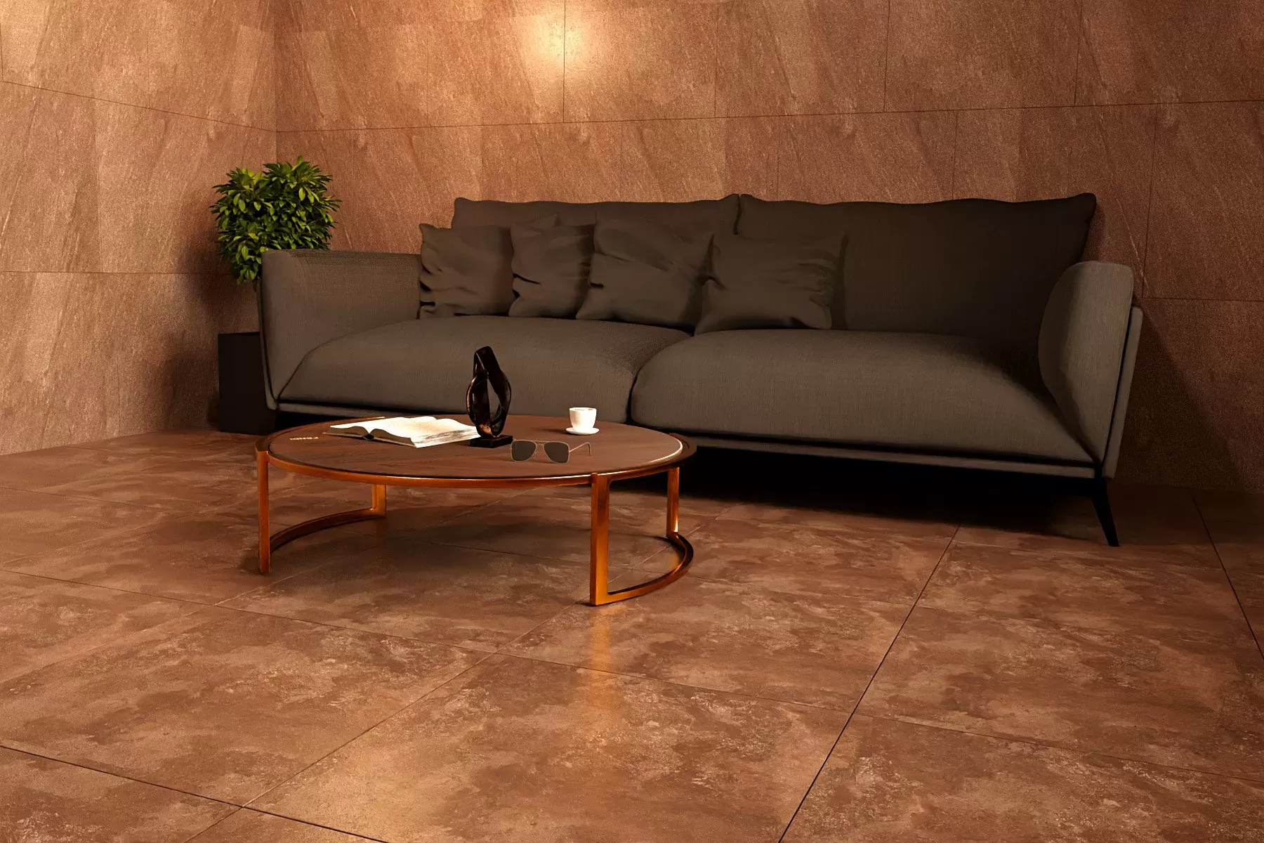 Керамогранит M 1324 Beton Antracit 60x60