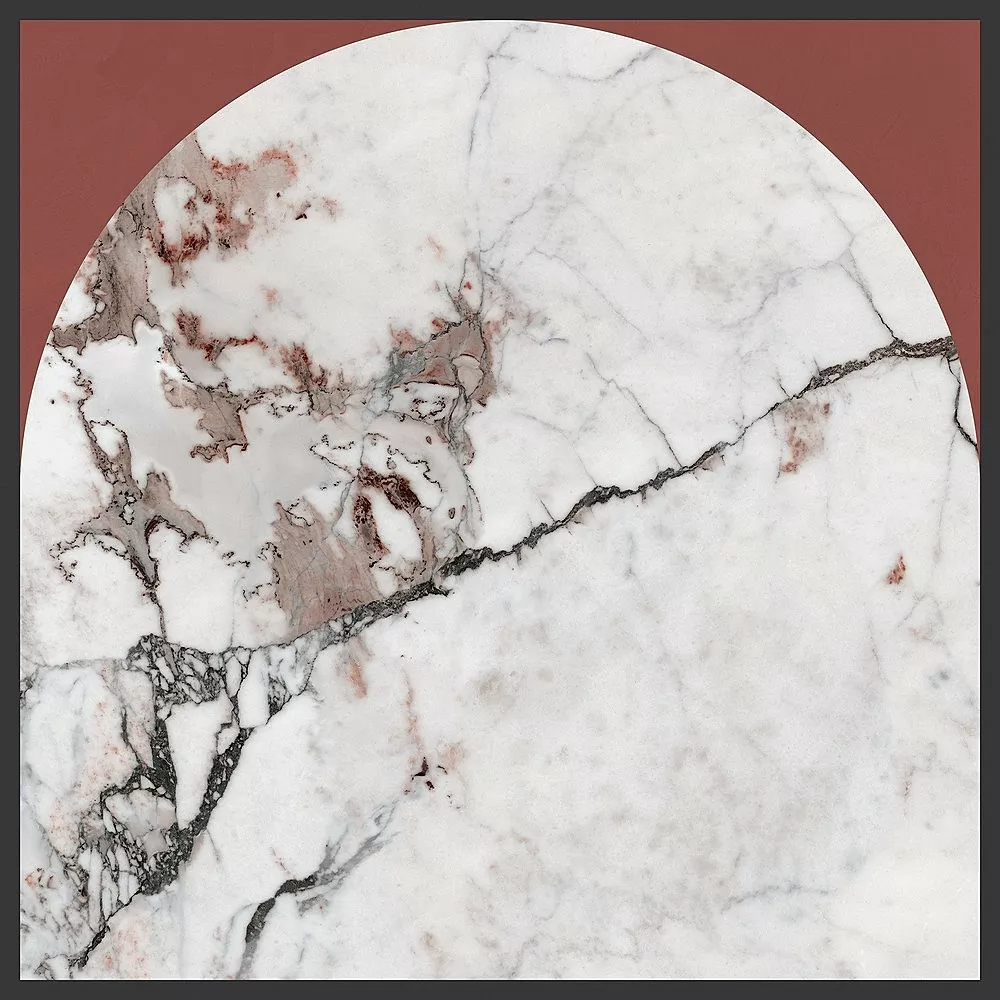 Керамогранит 764119 Policroma Arco Breccia-Mattone Mat Ret 6mm 120x120