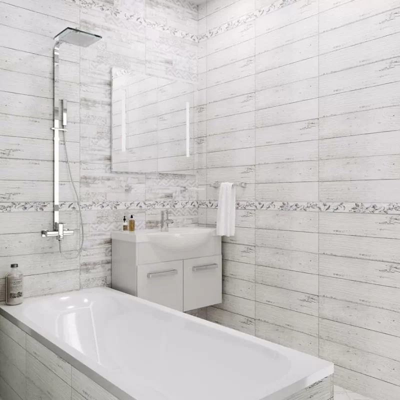 Плитка GT15VG San Remo Панно Белый 2 25x50