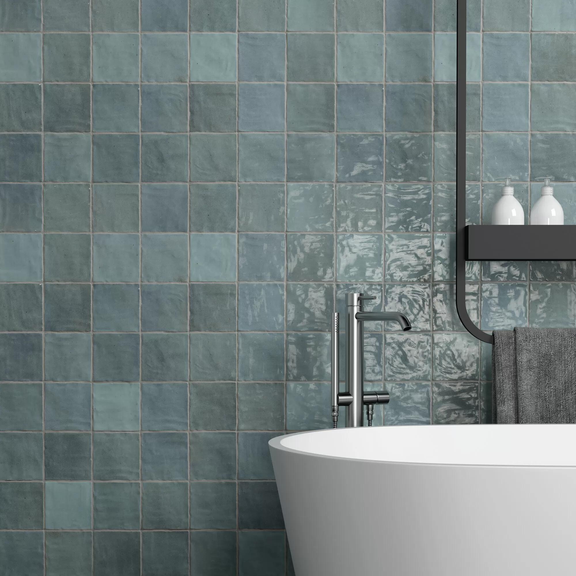 Плитка 26048 RIAD GREY/10X10