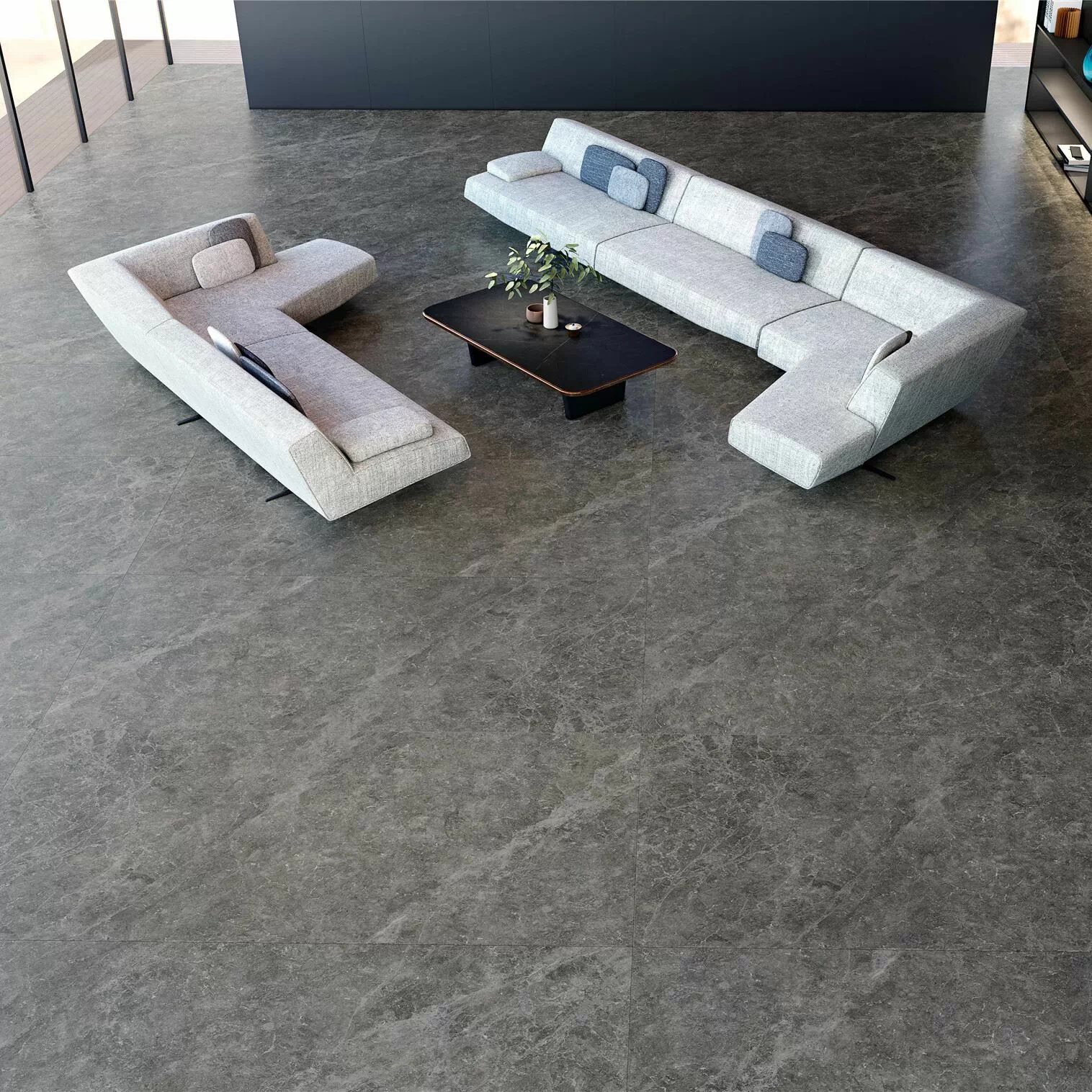 Керамогранит MN311CY121206 Florentines Ash Matt 6mm 120x120
