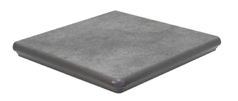 Клинкерная плитка Ступень угловая 119 Quarz Grau 32x32x9,5