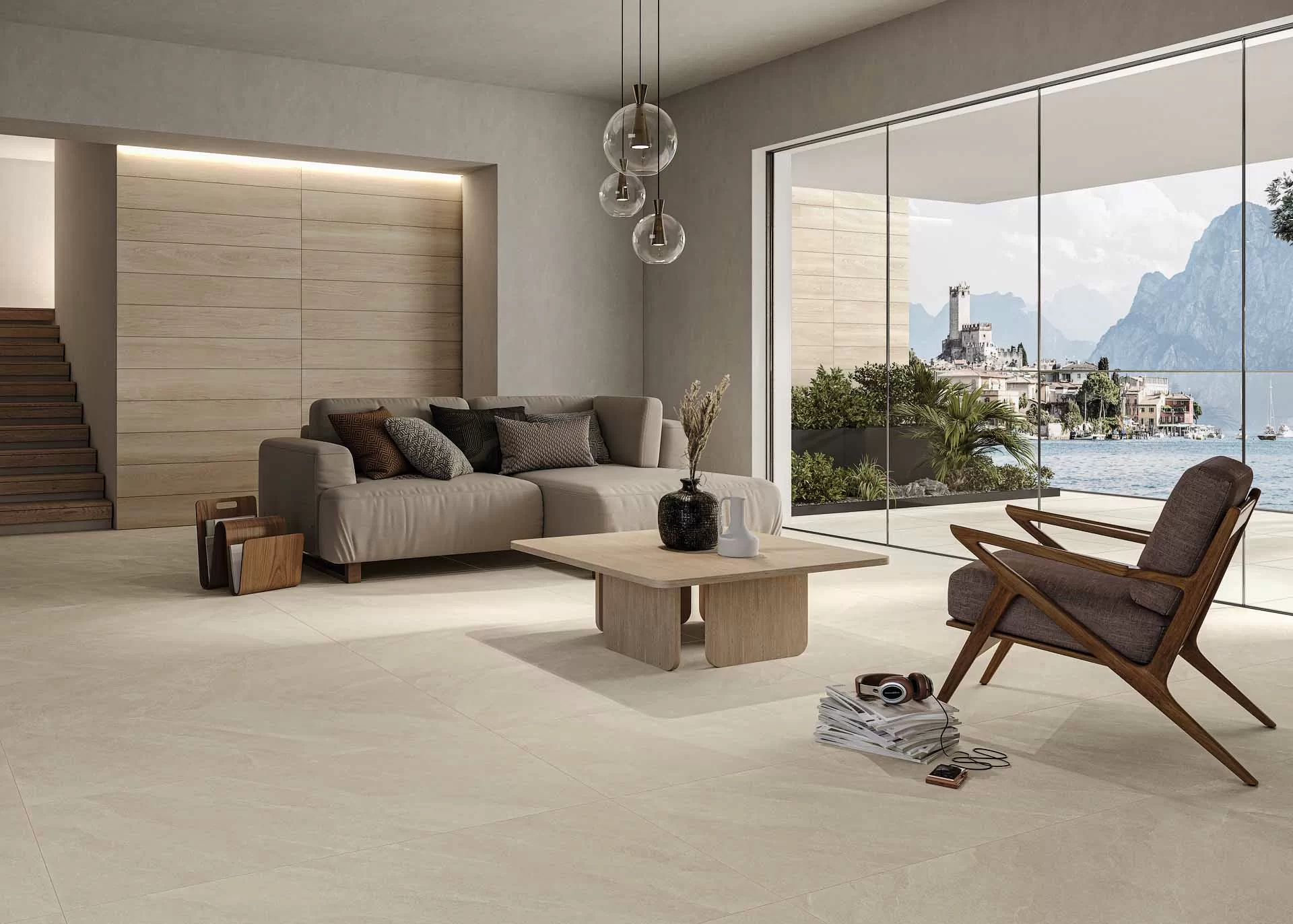 Керамогранит 16460044 Era Grigia Naturale 9mm 60x120