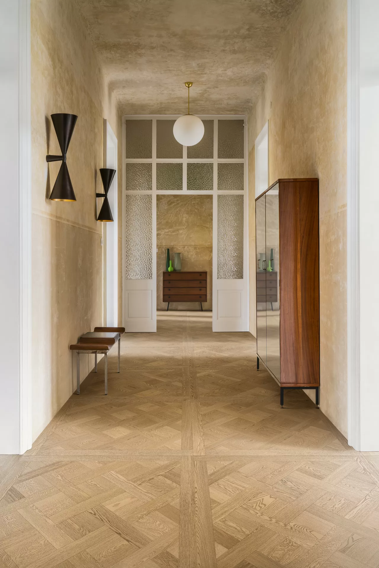 Керамогранит MEK5 Intrecci Versailles Nocciola Rt 120x120