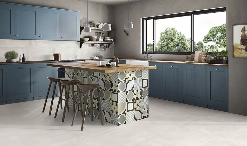 Керамогранит EKDP Be-Square Concrete Nat 6.5mm 120x278