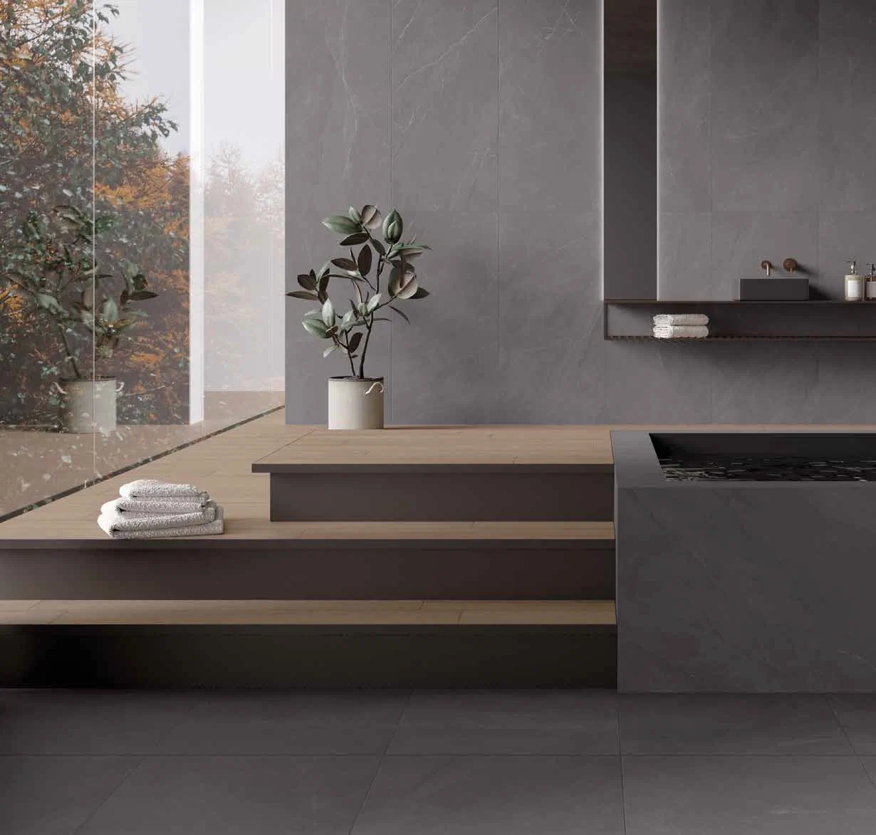 Керамогранит Walk Ivory Rett 60x120