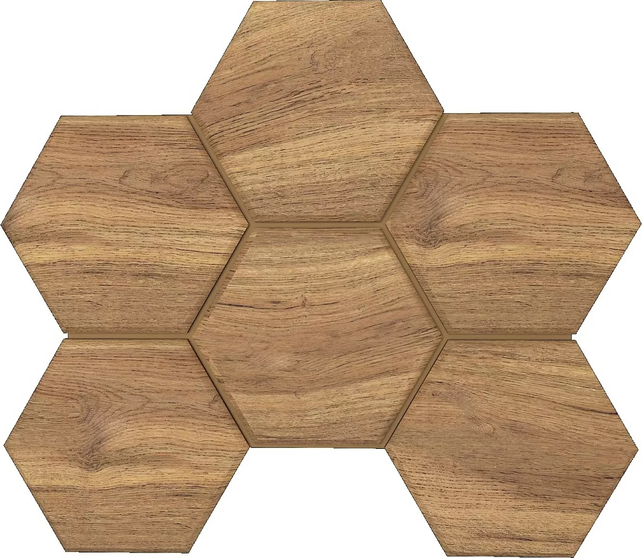 Мозаика Мозаика SI02 Selection Hexagon неполированная 25x28.5x1.0