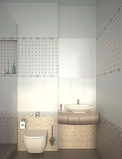Плитка Chateau Mocca Decor Lis 20.1x50.5