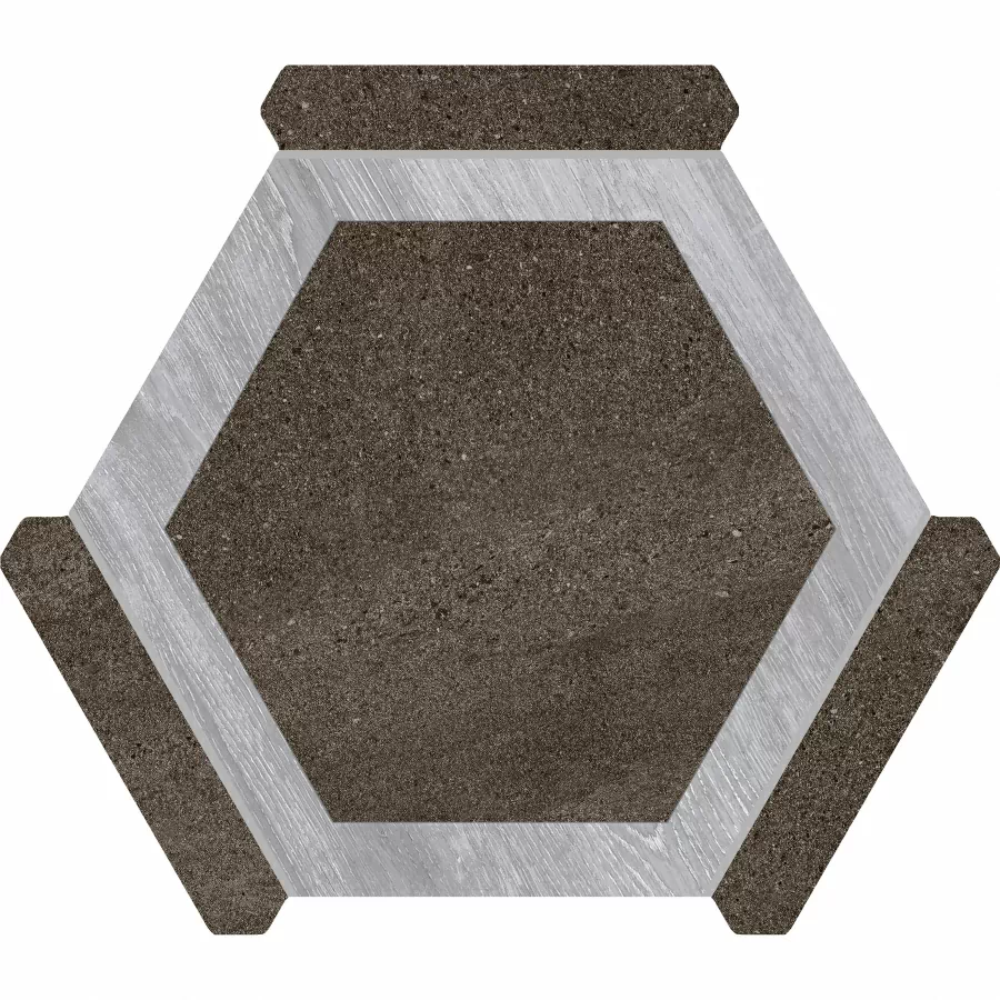 Керамогранит Oregon Grafito Gris 22x25