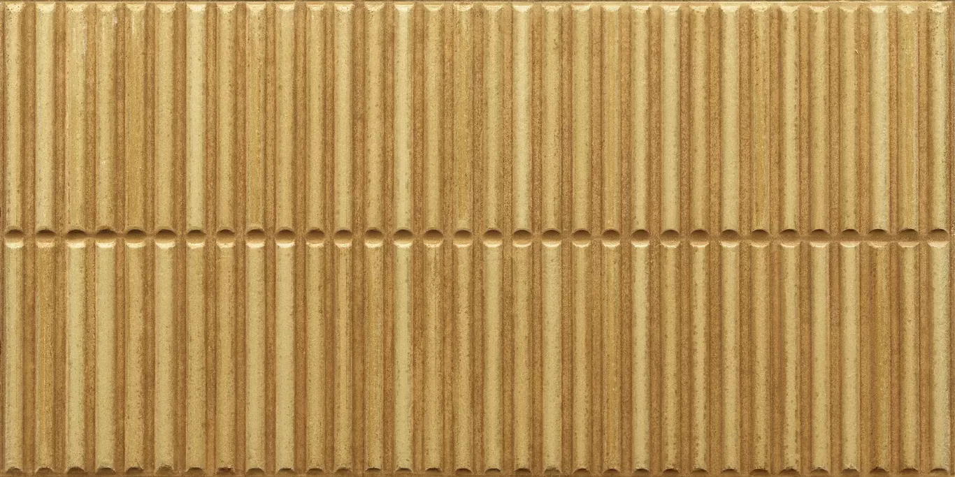 Плитка 05235 Homey Stripes Mustard Glossy Ret 30x60
