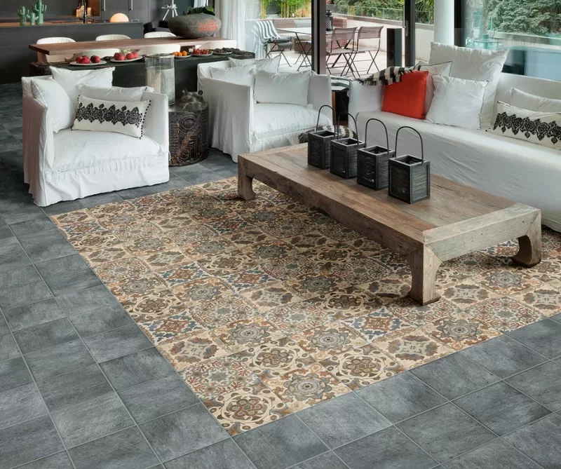 Керамогранит Elba Azul 25x25