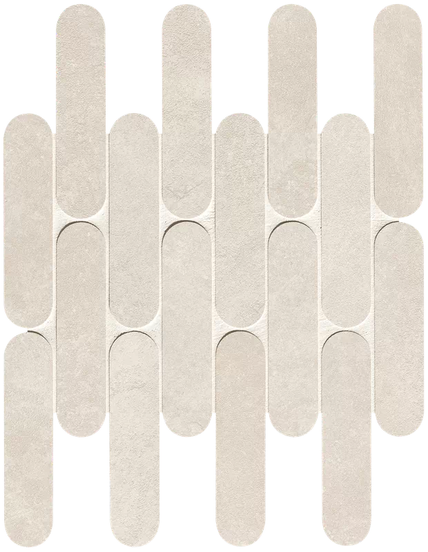 Мозаика fRNA Nobu White Curve Mosaico Matt 29x29,5