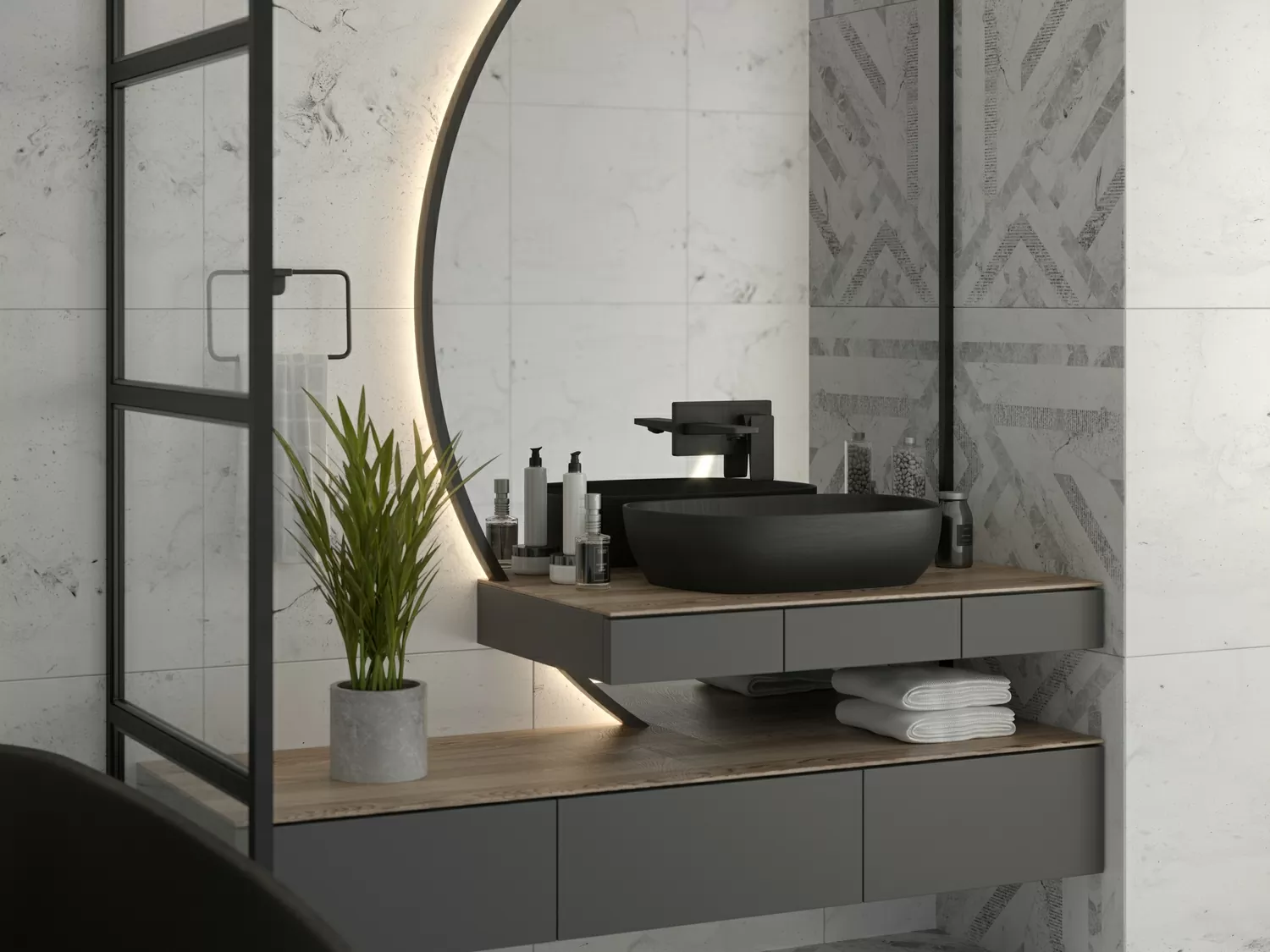 Керамогранит Inverno white 01 30х60