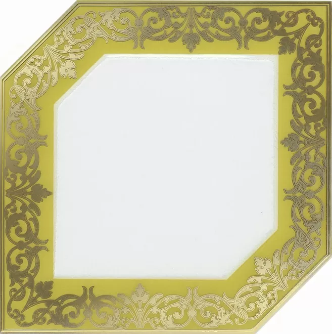 Плитка HGD/A250/18000 декор Клемансо оливковый 15*15