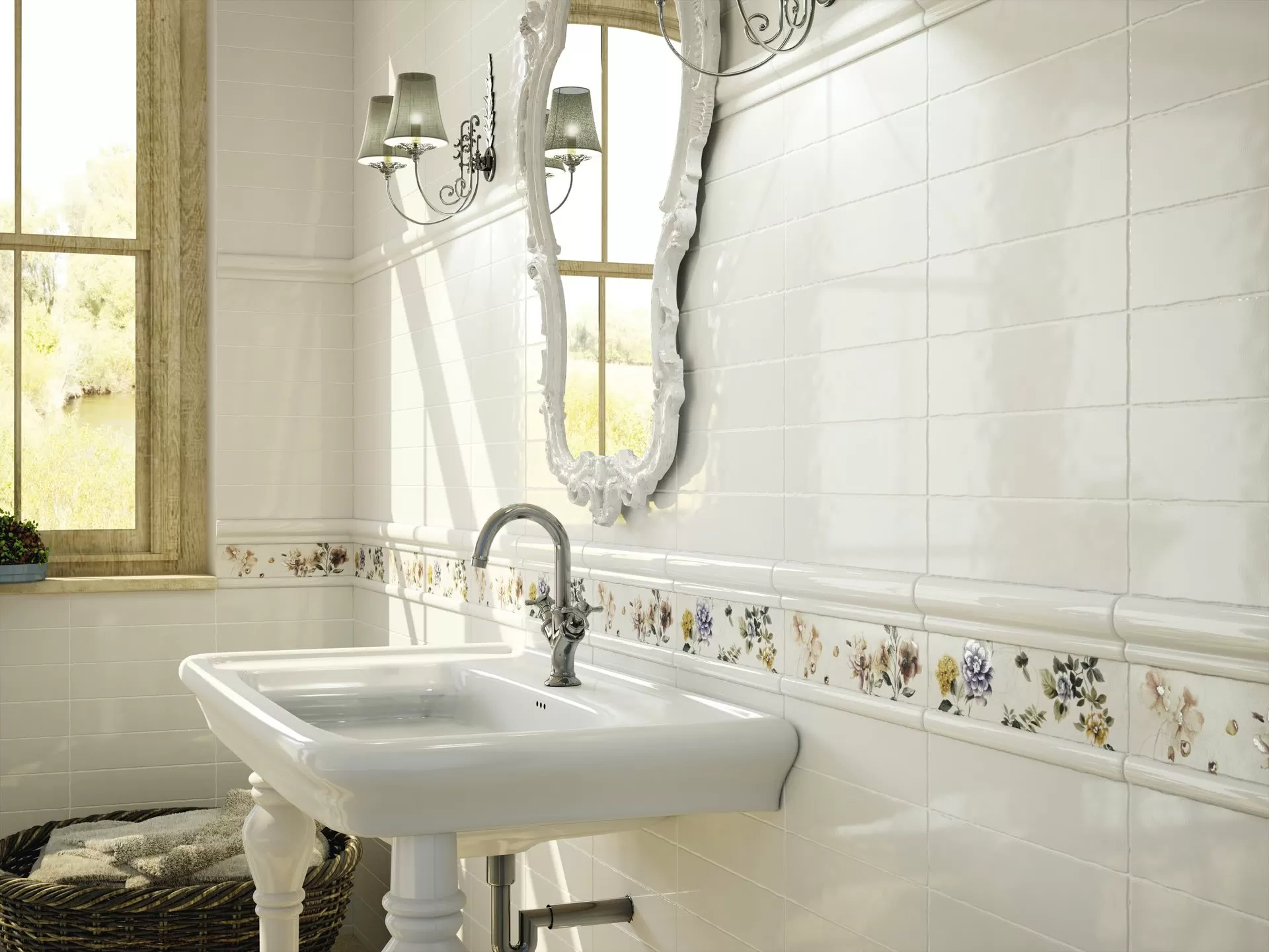 Плитка MOLDURA GREY 5x15
