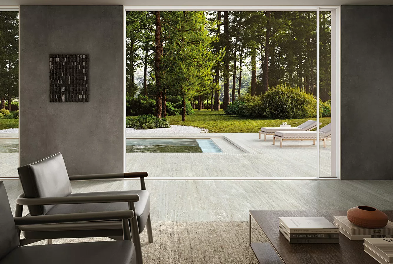 Керамогранит TR06BA I Travertini Grigio Cross Cut SQ. 60x120