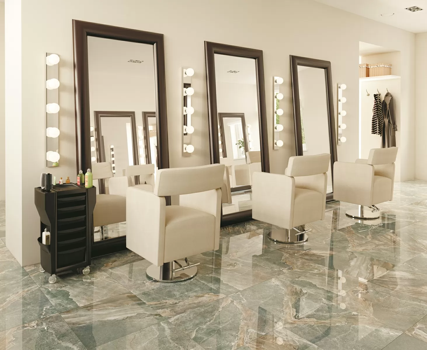 Керамогранит K-101/SR/d02 GENESIS BEIGE D02-CUT SR 60х60