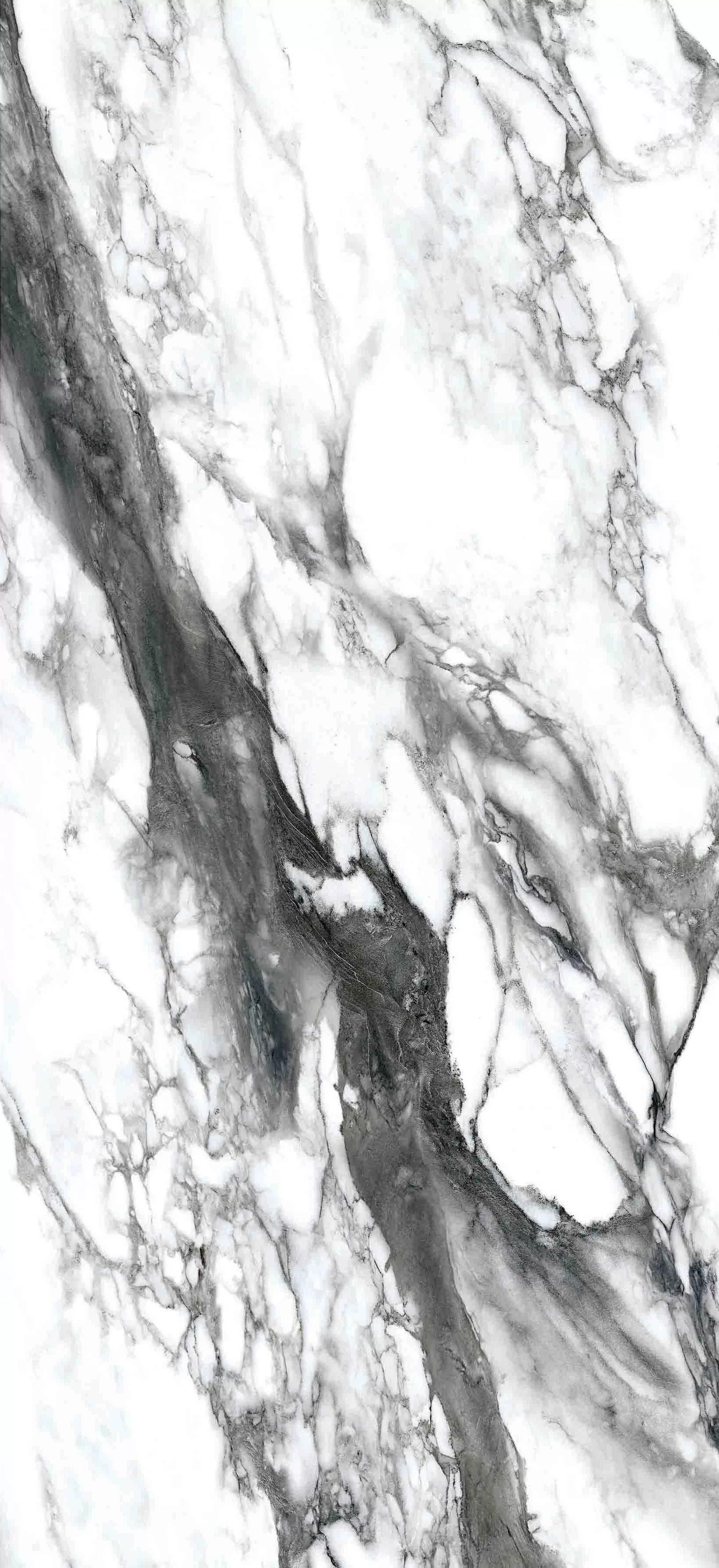 Керамогранит MN066AP271206 Painting White Polished 6mm 120x270