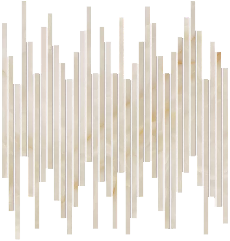 Мозаика fRZZ Gemme Beige Tratti Mosaico Brillante 30x30