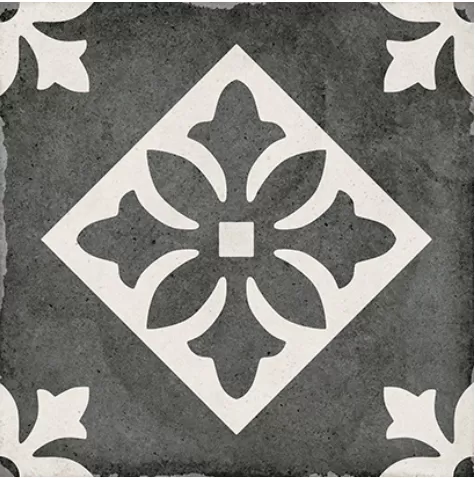 Керамогранит 24416 ART NOUVEAU PADUA BLACK 20*20